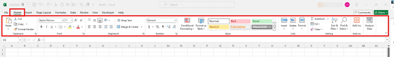 Home Tab | MS Excel Ribbon | excelovernight.com | MS Excel Done For You